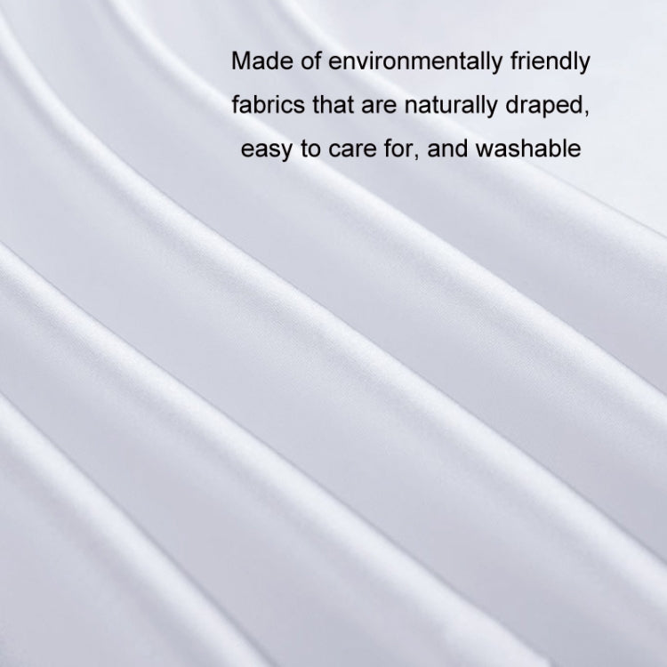 For Tesla Model 3 4pcs White Car Side Window Privacy Sun Protection Curtain