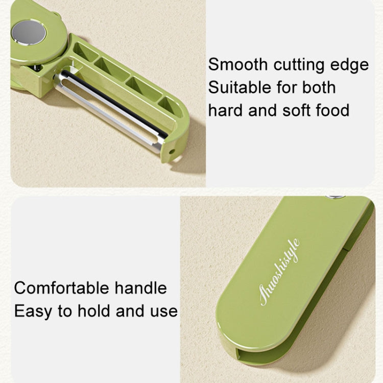 Folding Storage Kitchen Home Cutting Knife Outdoor Portable Stainless Steel Fruit Plane Peeling Device