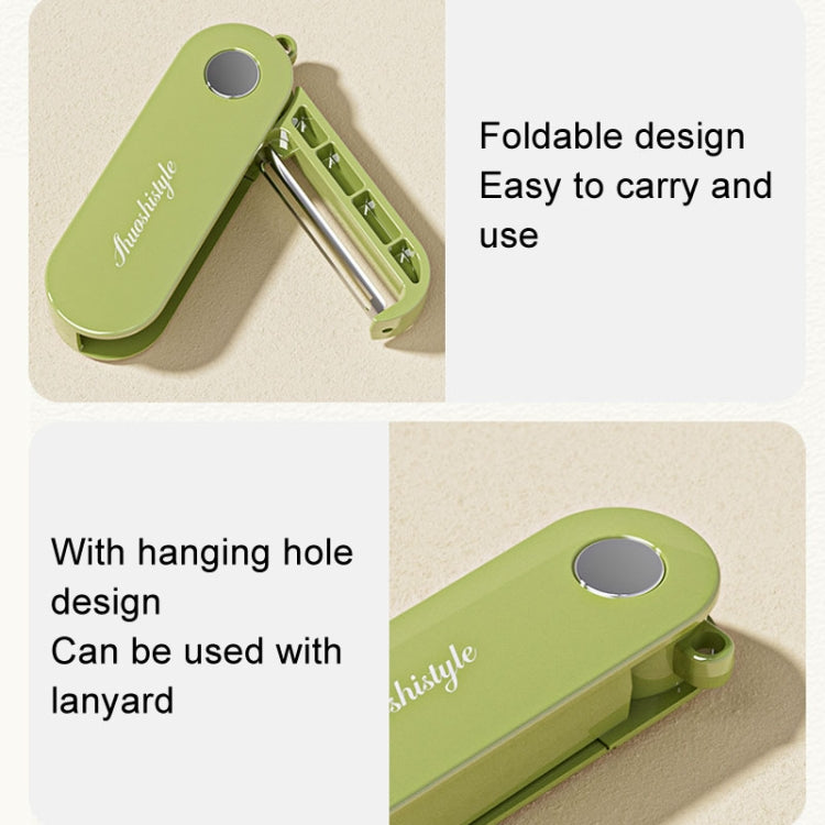 Folding Storage Kitchen Home Cutting Knife Outdoor Portable Stainless Steel Fruit Plane Peeling Device