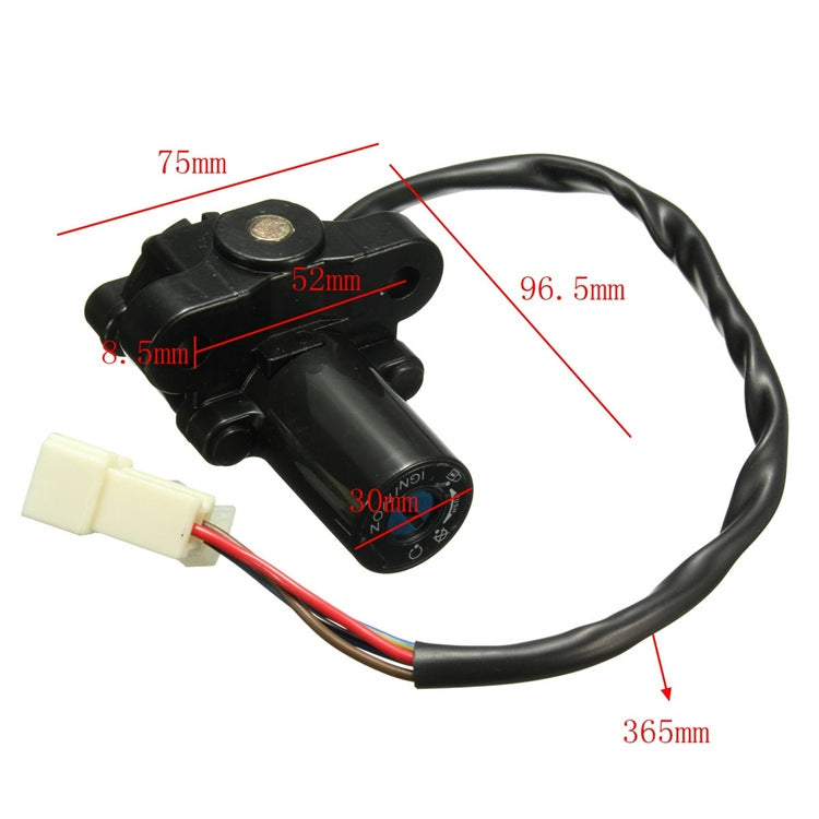 For Yamaha R1 1992-2013 Motorcycle Fuel Tank Cap Electric Door Lock Assembly - TS-R1-A