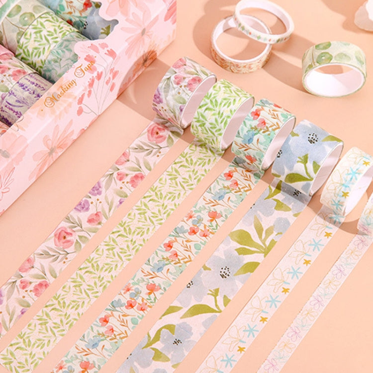 20rolls /Box Art Animals Flowers Washi Tape Set DIY Scrapbook Stickers, Style: Memory Post Office