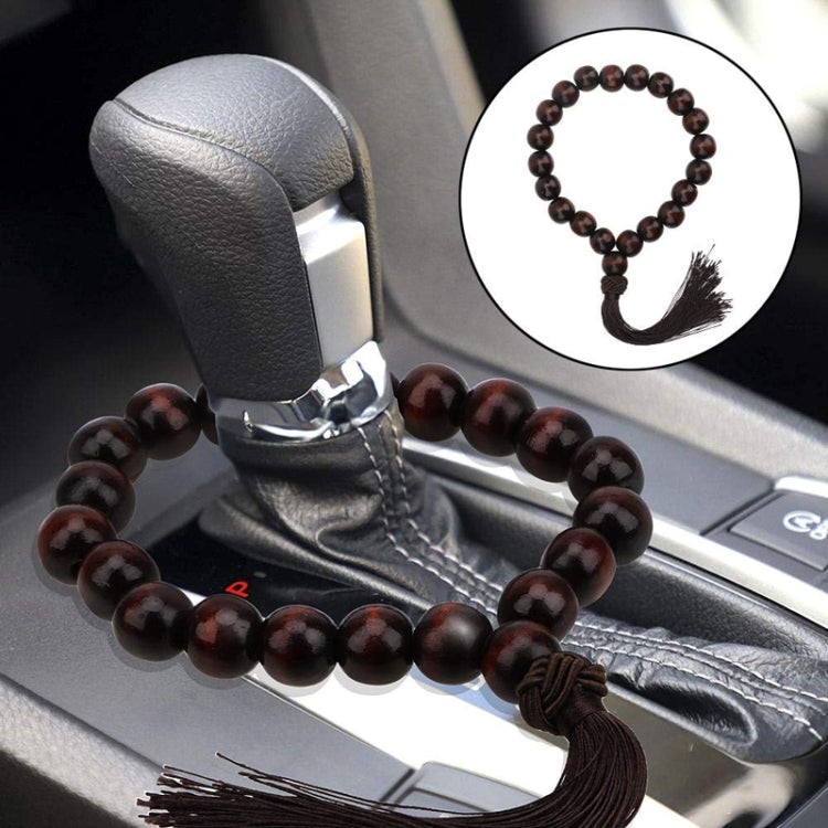 Car Gear Prayer For Blessing And Safety Buddha Beads Car Decorative Ornaments - Black
