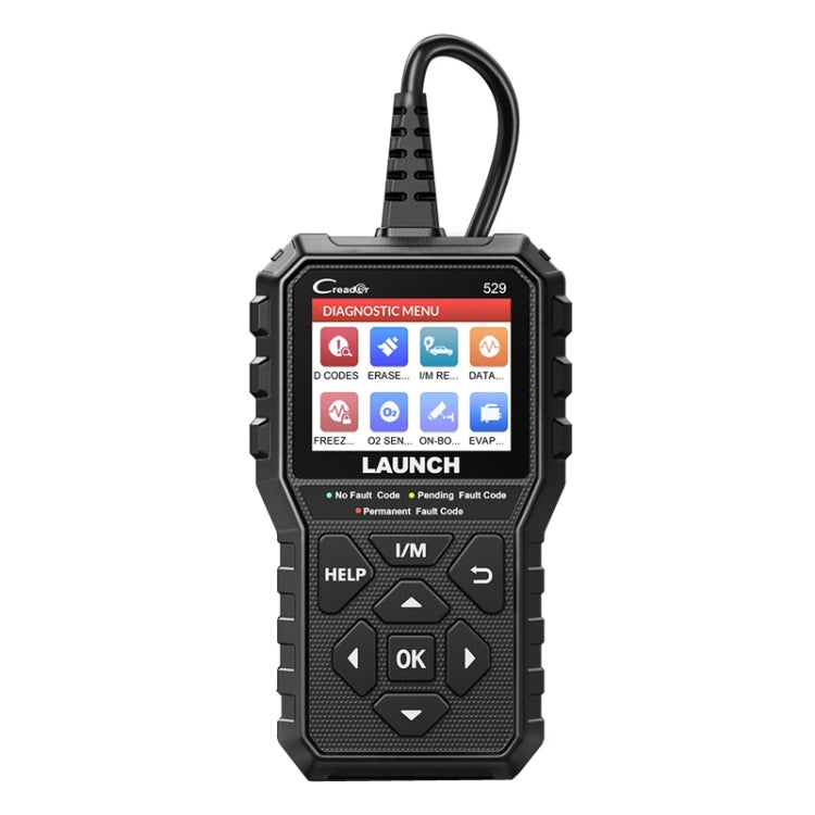 Launch Creader CR529 OBD2 Car Engine Fault Tester Code Scanner - Black