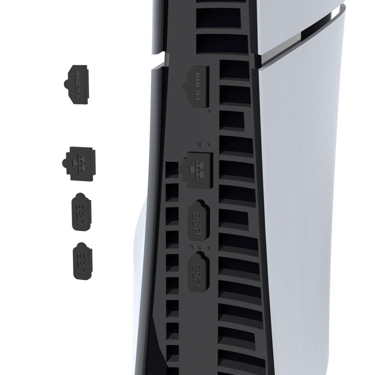 For Sony PS5 Slim IPEGA PG-P5S012 Game Console Dust Plug Set - PG-P5S012