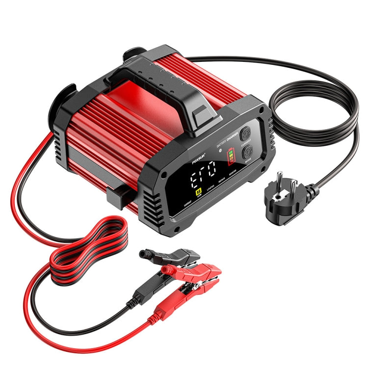 FOXSUR 25A 12V/24V Portable High-Power Car Ship Motorcycle Charger
