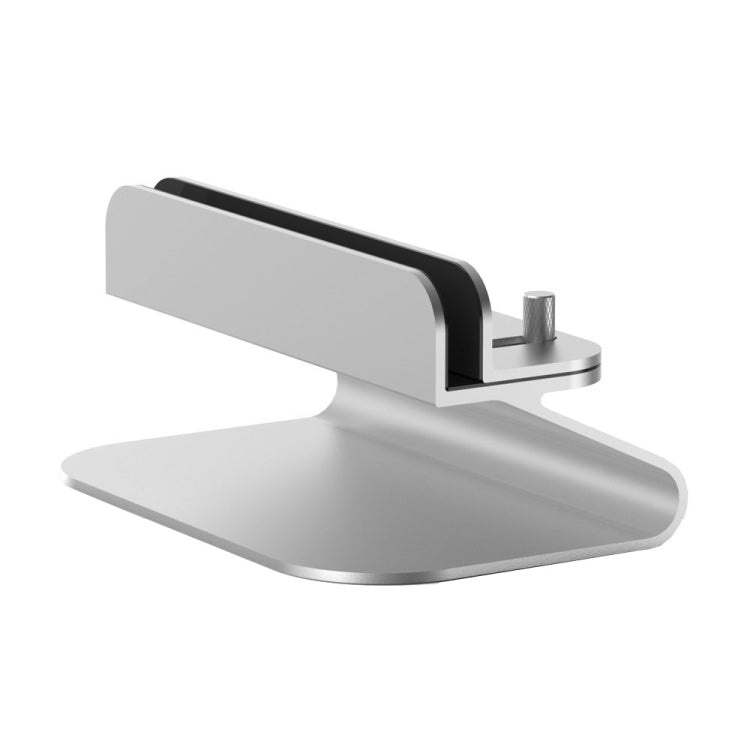 AhaStyle ST07 Laptop Stand Tablet Vertical Aluminum Desktop Storage Base - Silver