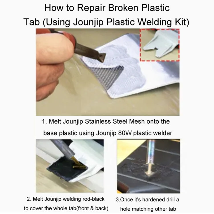 53pcs /Set Plastic Parts Repair Tool Car Bumper Restorating Kit Set, Specification: EU Plug