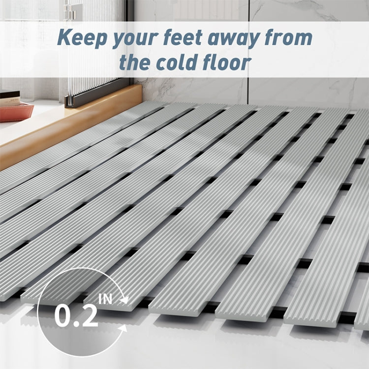 Shower Room Bathing Anti-slip Foot Mat Household Waterproof Anti-fall Bathroom Floor Mat, Size: 61x61cm