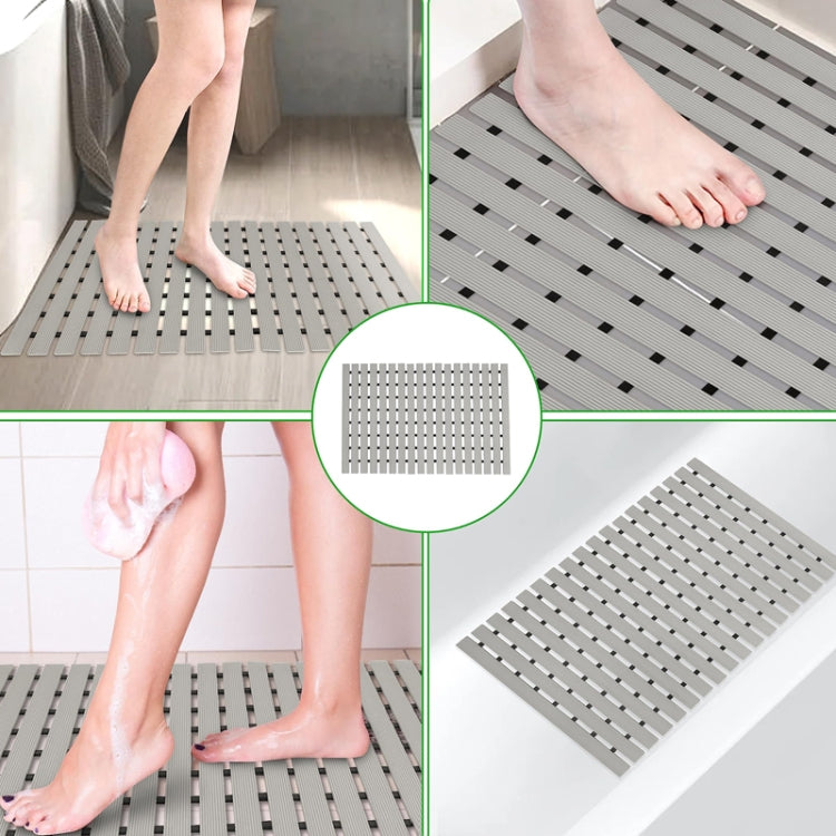 Shower Room Bathing Anti-slip Foot Mat Household Waterproof Anti-fall Bathroom Floor Mat, Size: 61x61cm