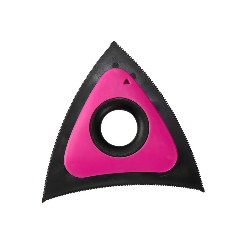 Triangular Shaped Cats And Dog Sofa Hair Remover Pet Litter Carpet Brush