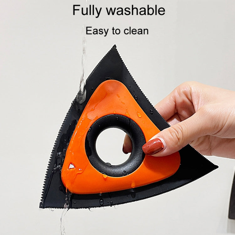 Triangular Shaped Cats And Dog Sofa Hair Remover Pet Litter Carpet Brush