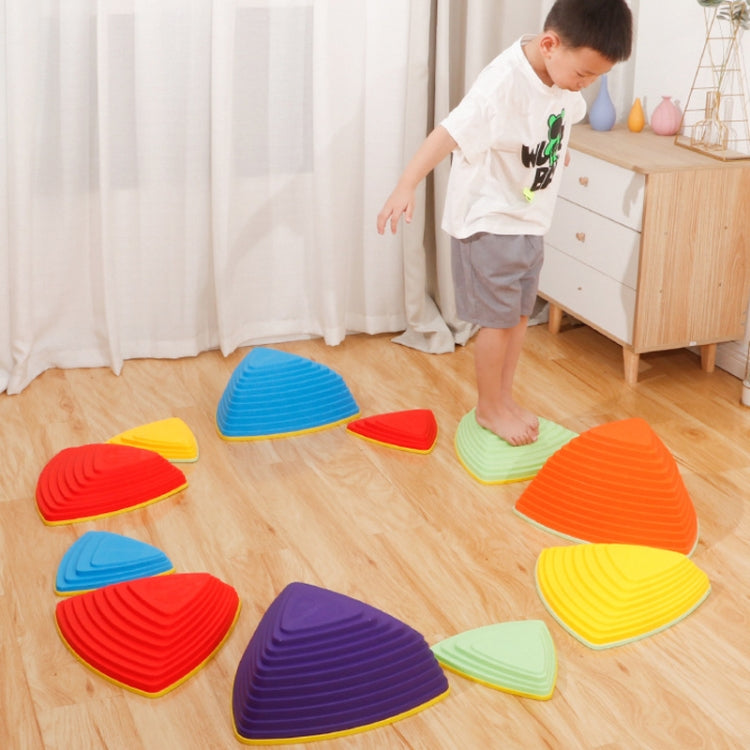 11pcs /Set Colorful Wrapped Children Sensory Training Toys Kindergarten Early Learning Balance Pedal Playset
