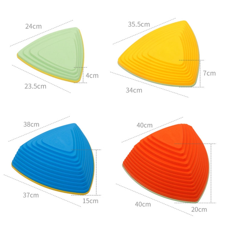 11pcs /Set Colorful Wrapped Children Sensory Training Toys Kindergarten Early Learning Balance Pedal Playset