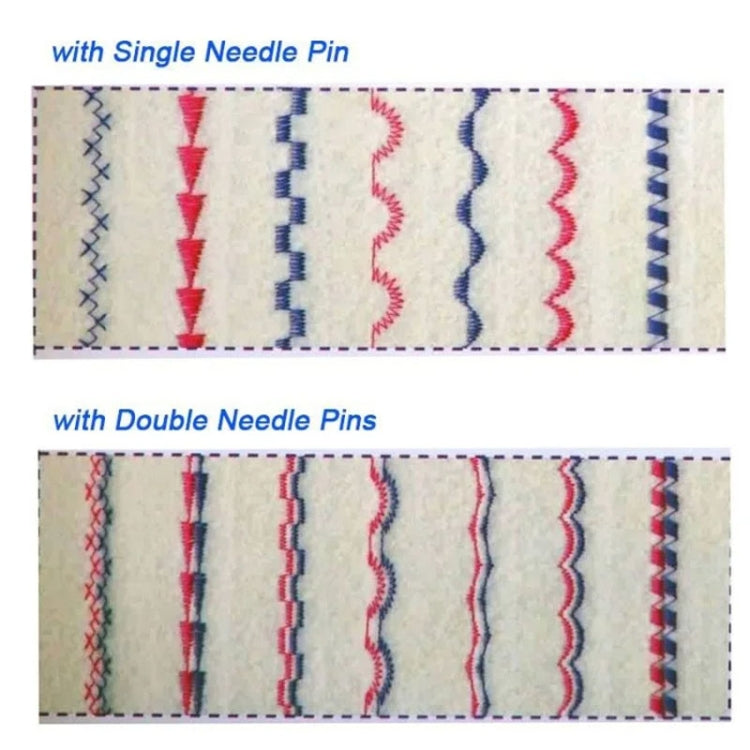 3pcs /Set Home Multifunctional Sewing Machine Accessories 2/3/4mm Double Needle