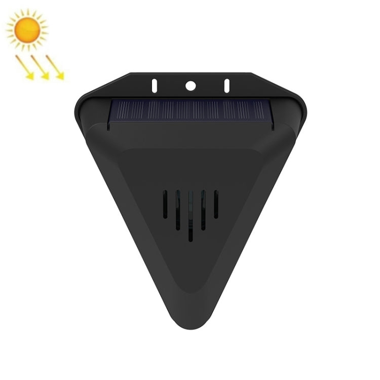 N911Q Solar Bird Repeller Orchard And Fish Pond Animal Repellent - Black