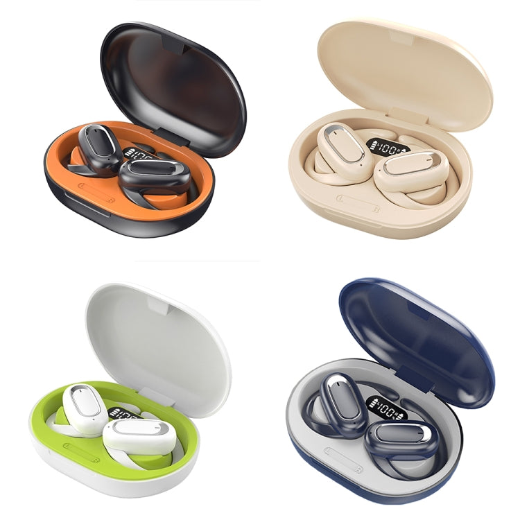 T35 OWS Adjustable Ear-Hook Call Noise Reduction Wireless Bluetooth 5.3 Earphones - Skin-color