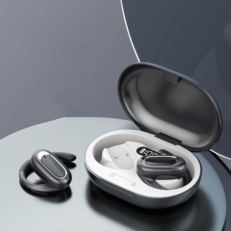 T35 OWS Adjustable Ear-Hook Call Noise Reduction Wireless Bluetooth 5.3 Earphones - Skin-color