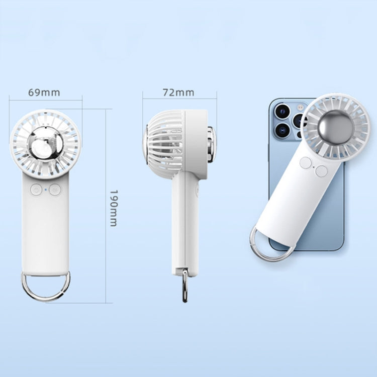 Outdoor Handheld Ice Air Conditioning Fan Astronaut Night Light Semiconductor Cooling Fan