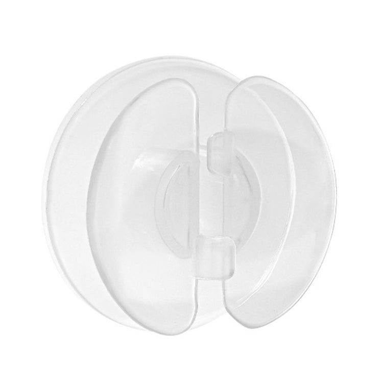 Multi-functional Data Cable Organizer Hole-free Plug Fixer Small Objects Hanger - Transparent