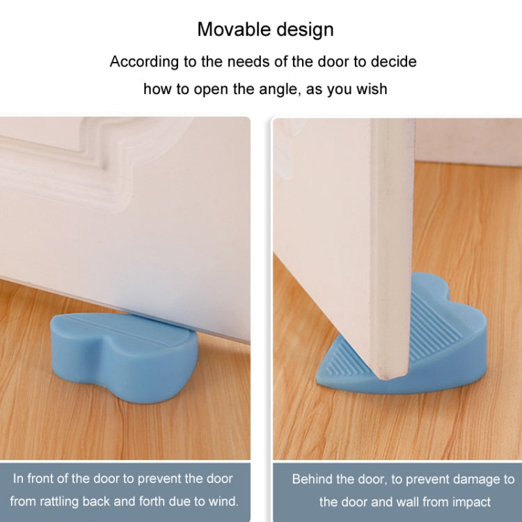 PVC Windproof Door Stopper Household Door Stopper With Storage Box