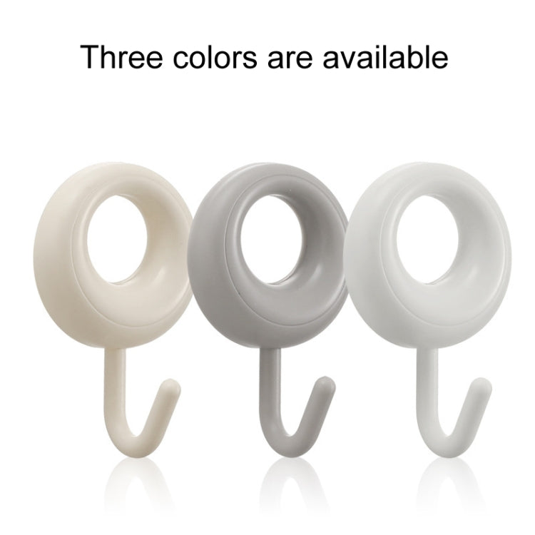 4pcs /Set Household Wall Hanging Hooks Dormitory Non-Marking Punch-Free Adhesive Hooks