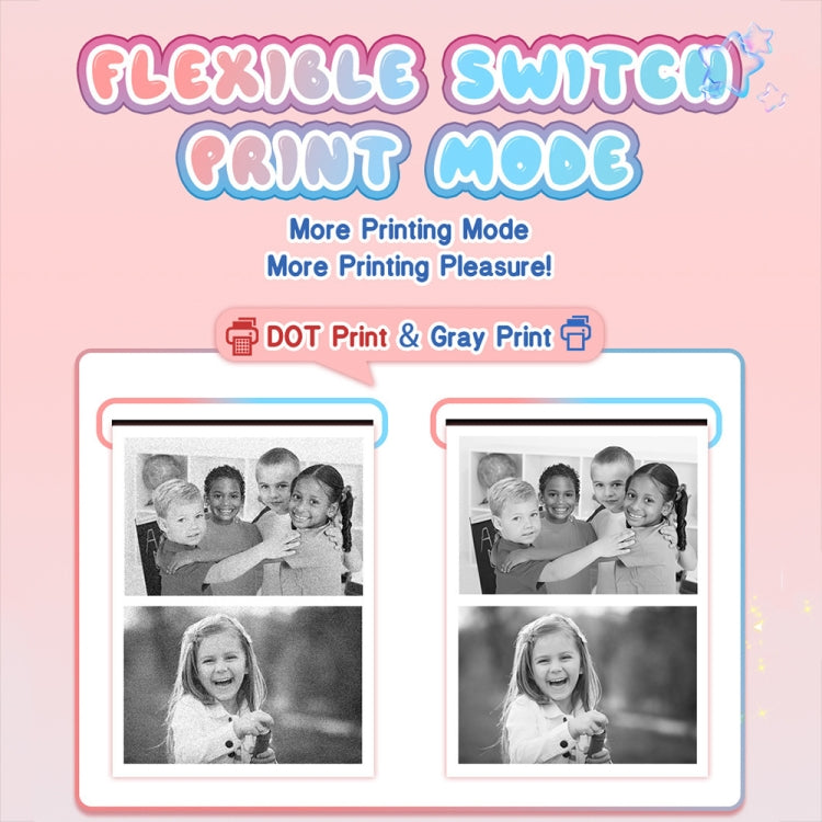 M8 2.4-Inch 1080P HD 2400W Pixel Dual-Camera Children Thermal Printing Camera, Color: Blue