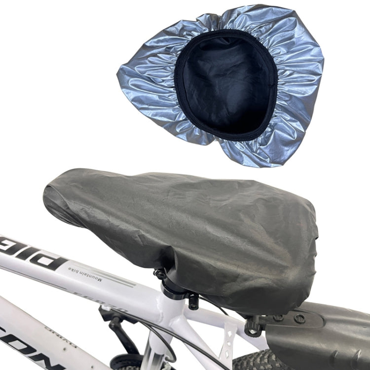 2pcs Bicycle Saddle Waterproof Dustproof Sun Protection Cover - Universal Size