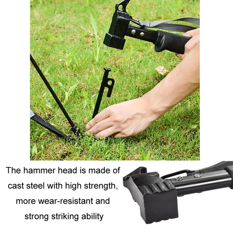 Outdoor Camping Tent Canopy Nail Hammer Multi-Function Nail Puller - YY02
