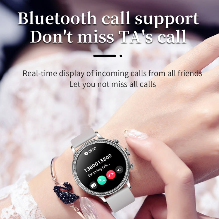 V60 1.39 Inch Health Monitoring Multifunctional Waterproof Bluetooth Call Smart Watch, Color: Black