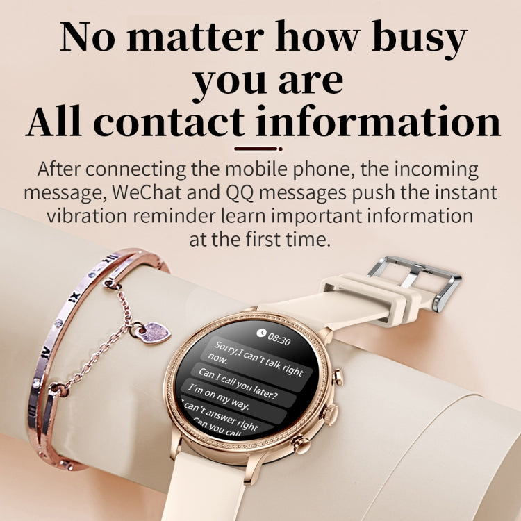 V60 1.39 Inch Health Monitoring Multifunctional Waterproof Bluetooth Call Smart Watch, Color: Black