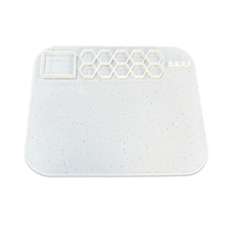 40 x 50cm Square Silicone Painting Pad  Art Mat for Drawing Clay - Color