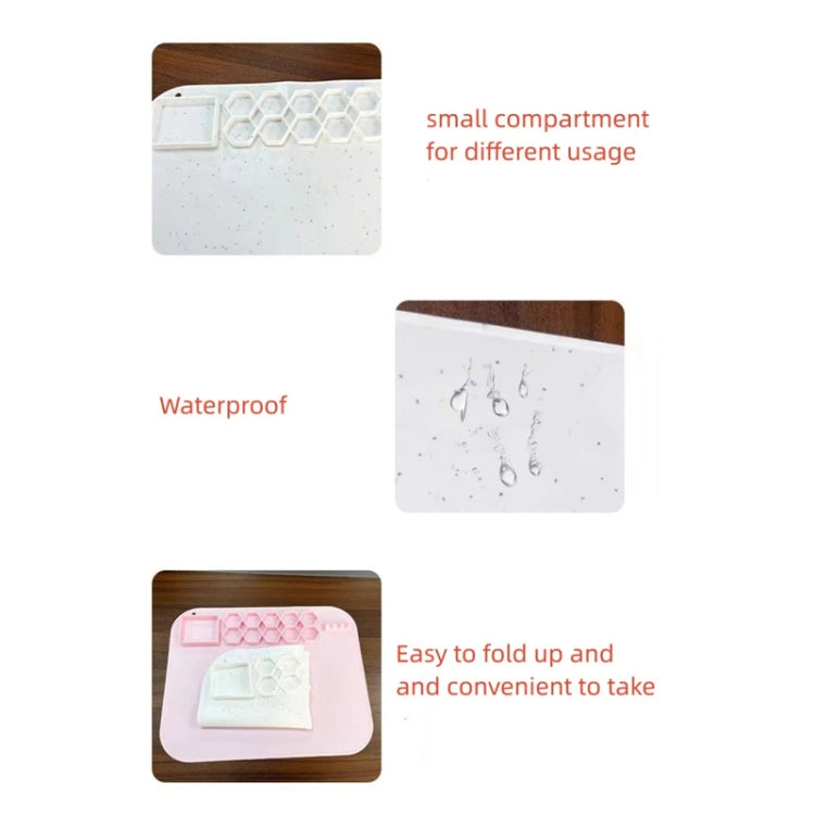 40 x 50cm Square Silicone Painting Pad  Art Mat for Drawing Clay