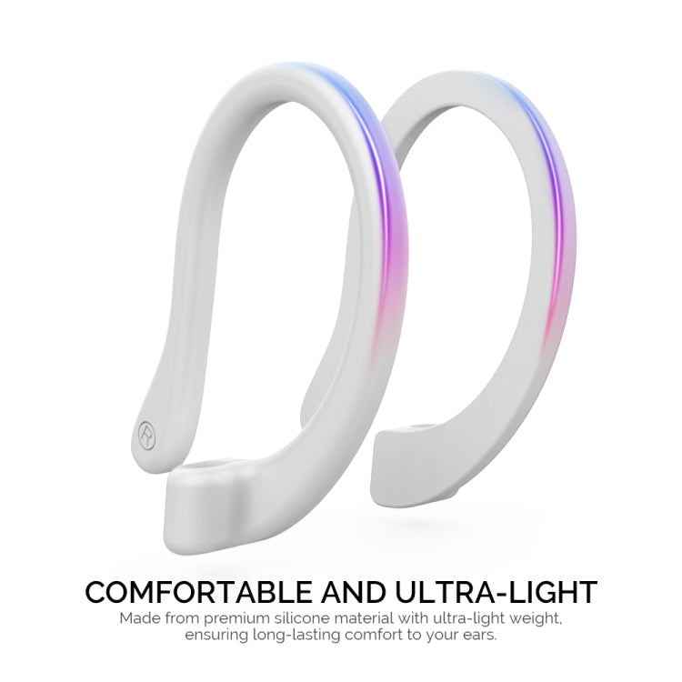 AhaStyle PT78 1pair Wireless Earphones Magnetic Silicone Storage Anti-Loss Earhooks For Apple AirPods 1 / 2 / 3 / Pro / Pro 2