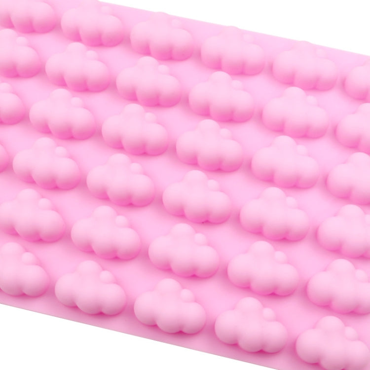36 Grids Cloud Silicon Chocolate Model Cake Decoration Mold - Pink