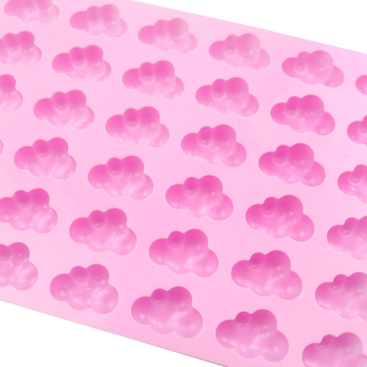 36 Grids Cloud Silicon Chocolate Model Cake Decoration Mold - Pink