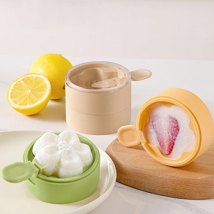 Homemade Dual Layer Ice Cream Mould Summer DIY Frozen Silicone Ice Box