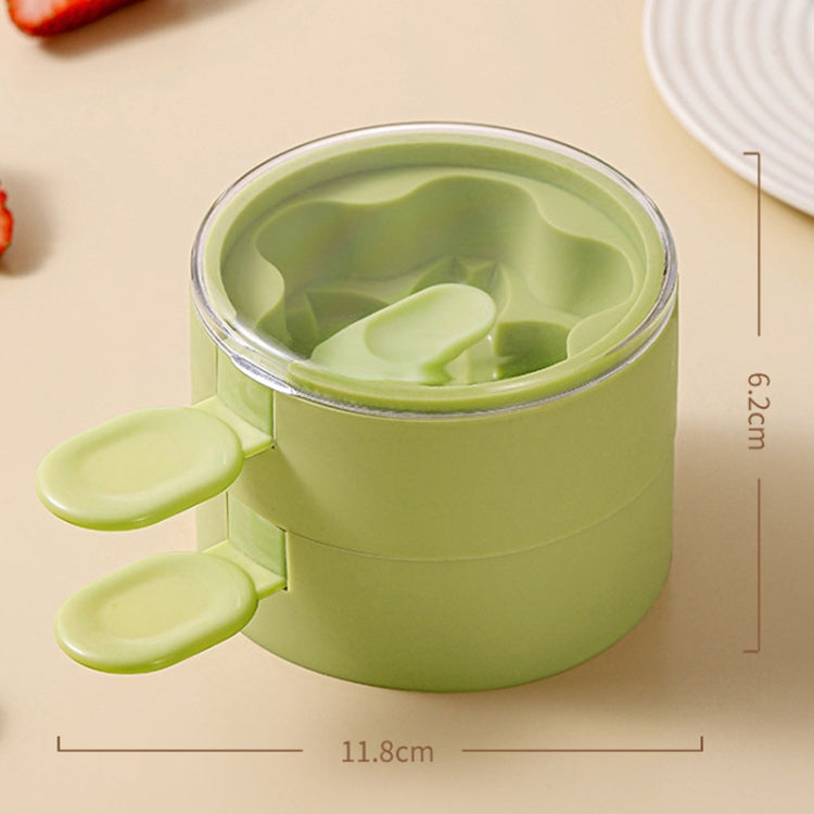Homemade Dual Layer Ice Cream Mould Summer DIY Frozen Silicone Ice Box