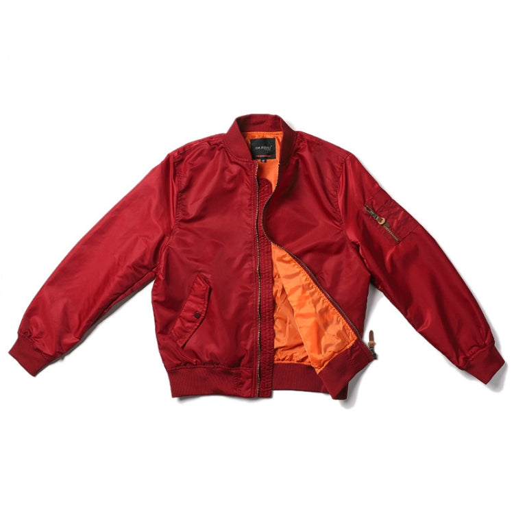 Spring Autumn Thin Man Jacket Loose Nylon Baseball Clothing, Size: M