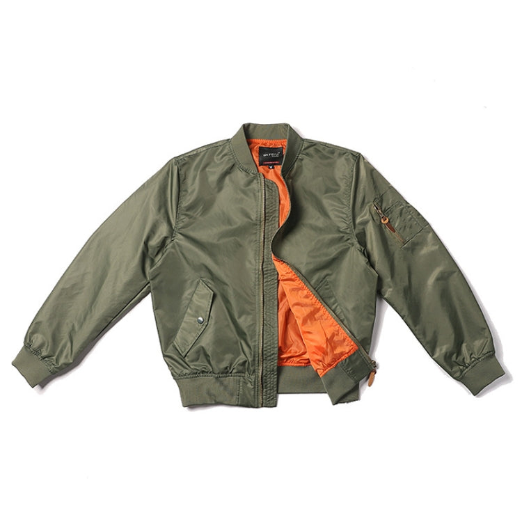 Spring Autumn Thin Man Jacket Loose Nylon Baseball Clothing, Size: M