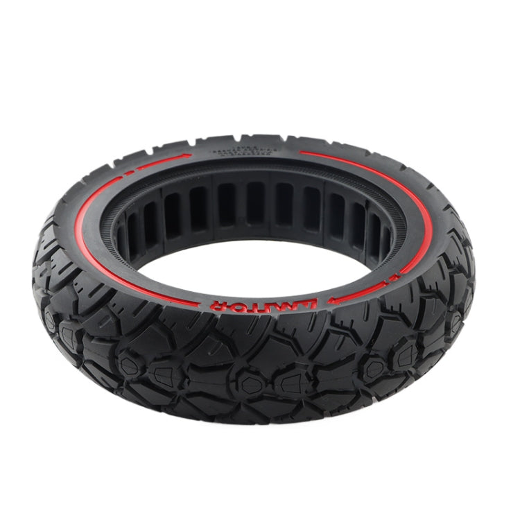 AIMITE 10 inch 45mm Slot Scooter Universal Anti-Blast Anti-skid Shock Absorption Off-road Tire - Red Line