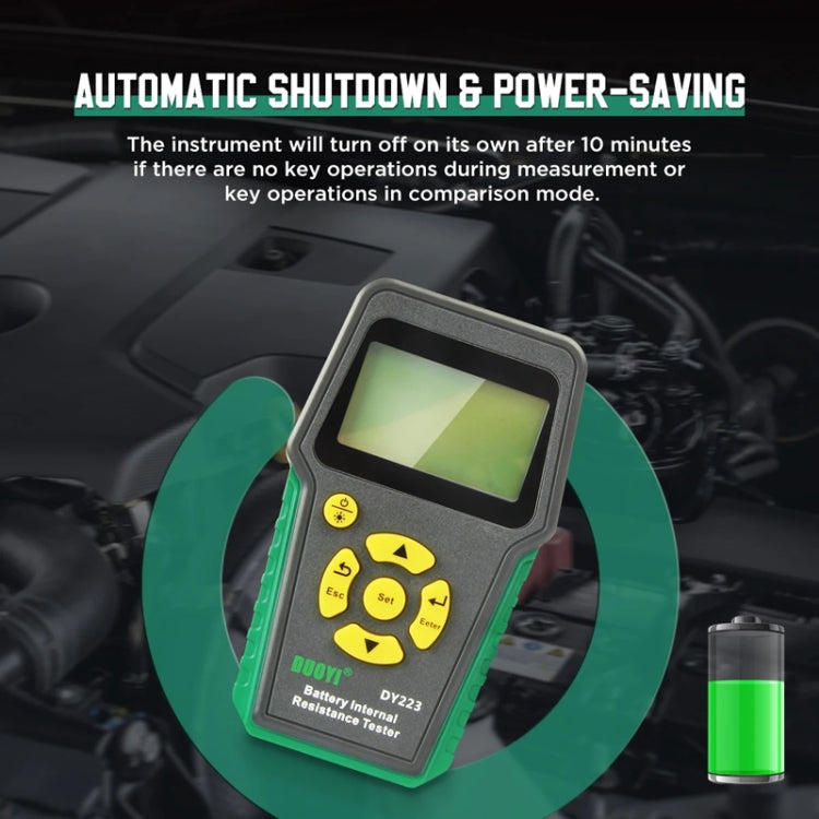 DUOYI DY223 Electrical Vehicle Voltage Testing And Fault Diagnostic Instrument - Test Clip+Guage Pen+Clip Base