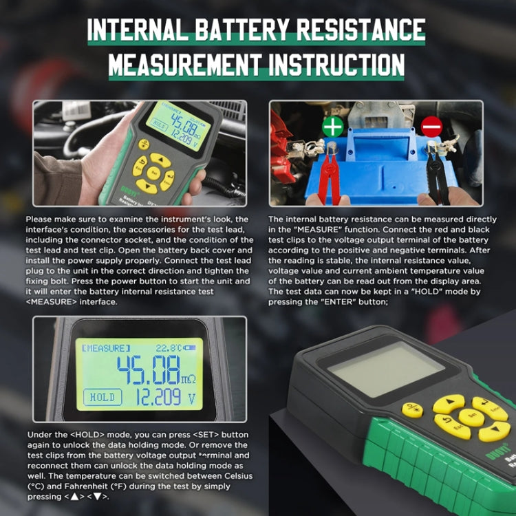 DUOYI DY223 Electrical Vehicle Voltage Testing And Fault Diagnostic Instrument - Test Clip+Guage Pen+Clip Base