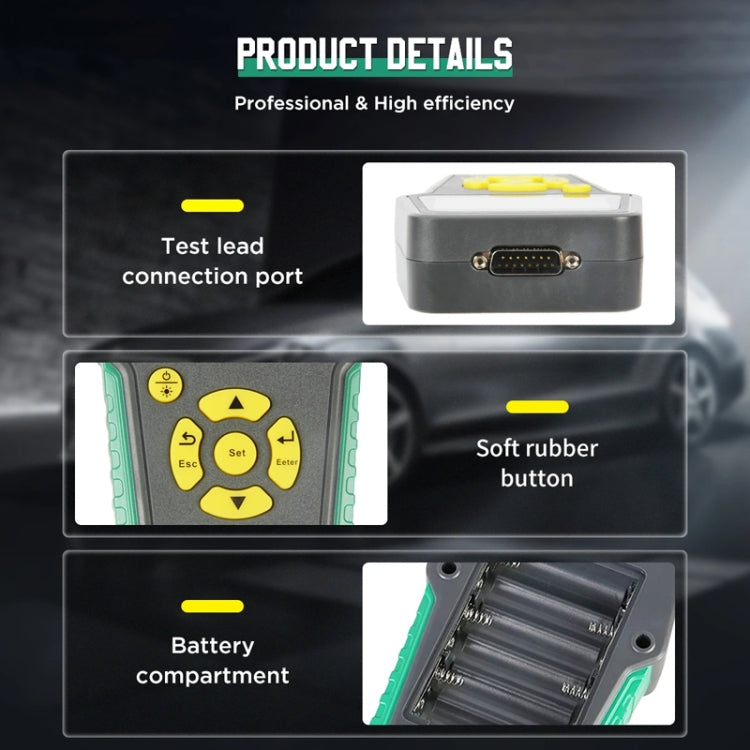 DUOYI DY223 Electrical Vehicle Voltage Testing And Fault Diagnostic Instrument - Test Clip+Guage Pen+Clip Base