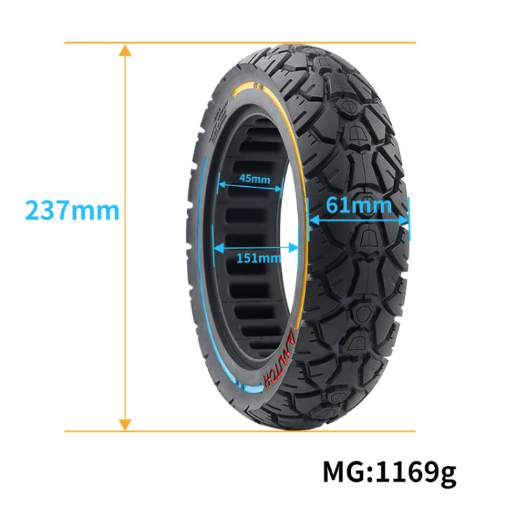 AIMITE 10 x 2.5 45 Card 250 x 64 60/70-6.5 Electric Scooter Universal Solid Tire - Colorful