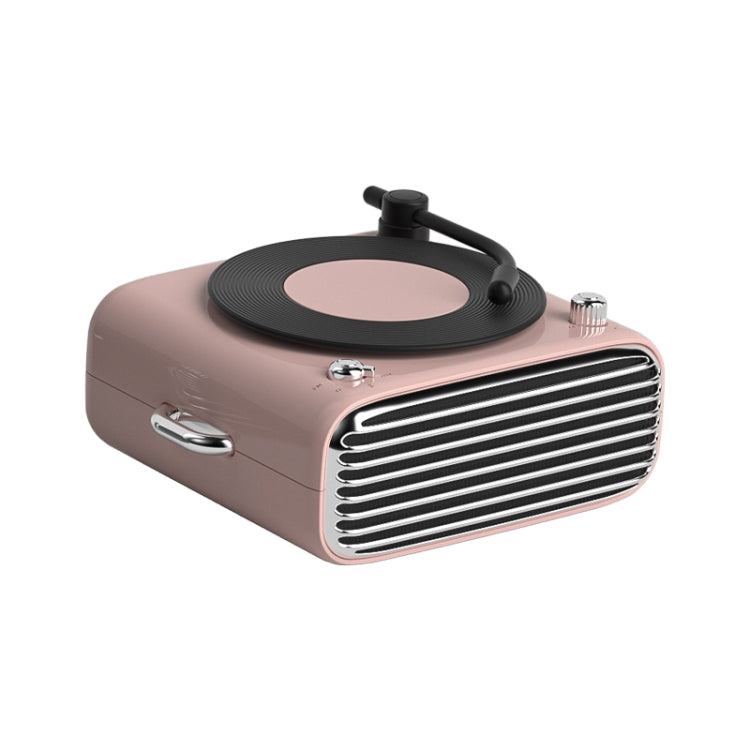 YJQ-D10 Portable Desktop Retro Vinyl Record Player Bluetooth Speaker