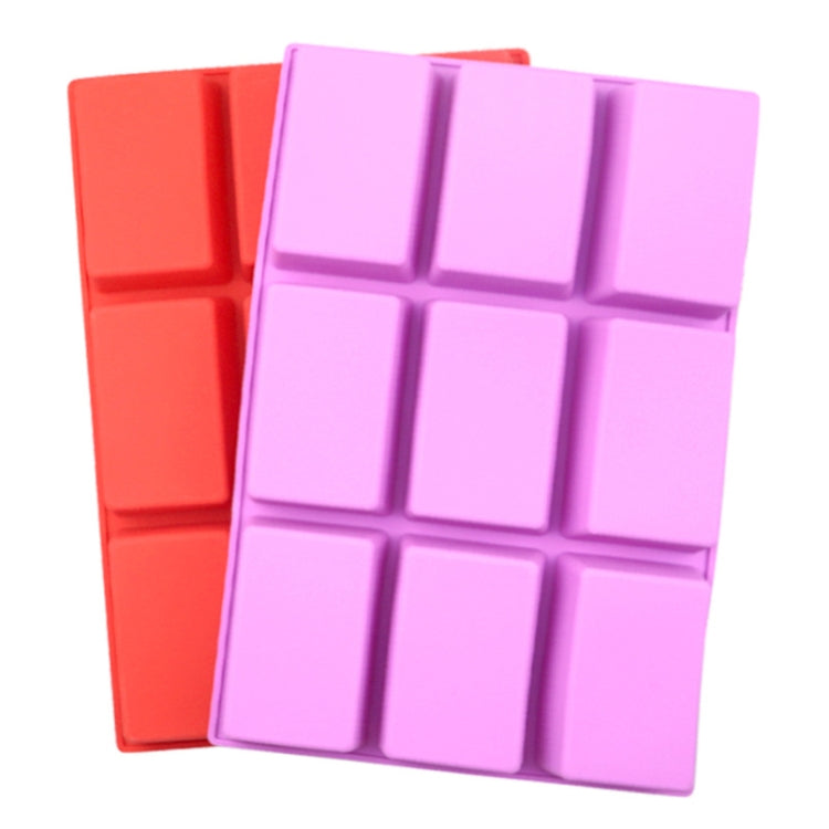 9 Grids Long Cubes Silicone Cake Mold Handmade Aromatherapy Soap Mold