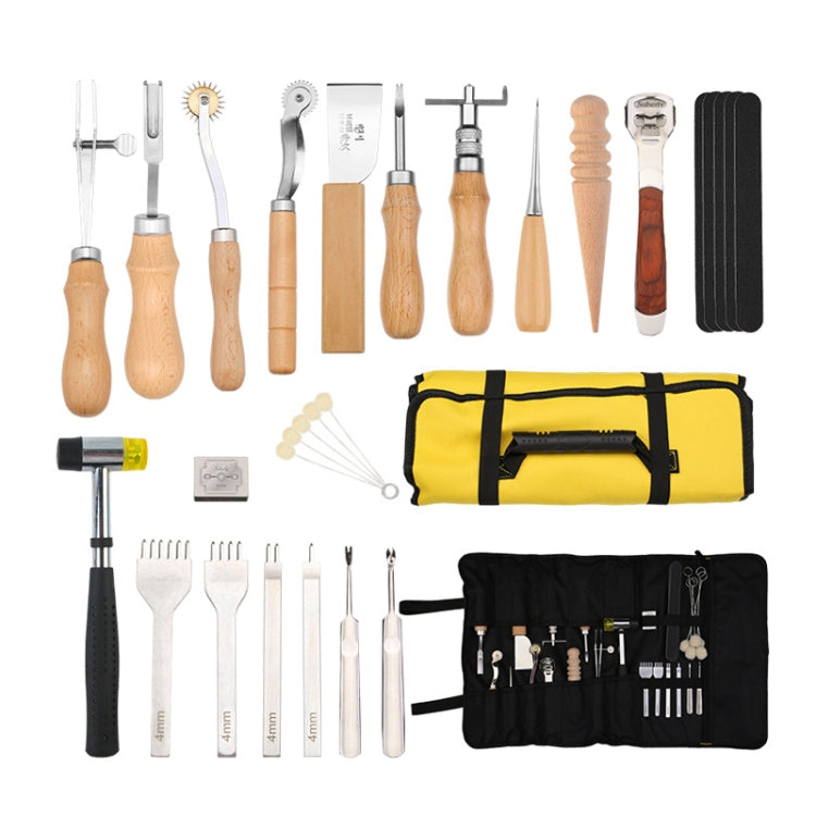 DIY Handmade Leather Goods Punching Cutting Set, Style: Cloth Bag