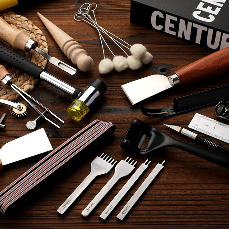 DIY Handmade Leather Goods Punching Cutting Set, Style: Cloth Bag