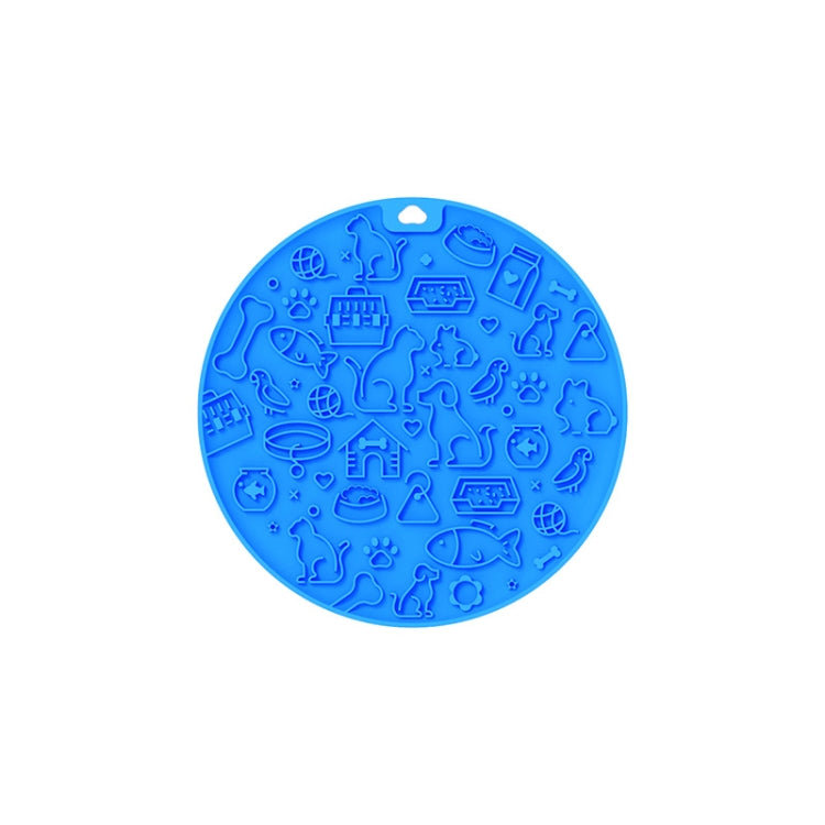 7 Inch Pet Licking Mat with Suction Cups Non-Slip Slow Feeding Mat for Dogs & Cats