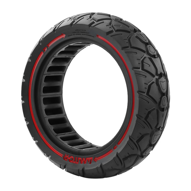 AIMITE 10 x 2.7-2.75 53.5 Card 255-70 Or 70 / 65-6.5 Scooter Universal Off-Road Tire - Red Line